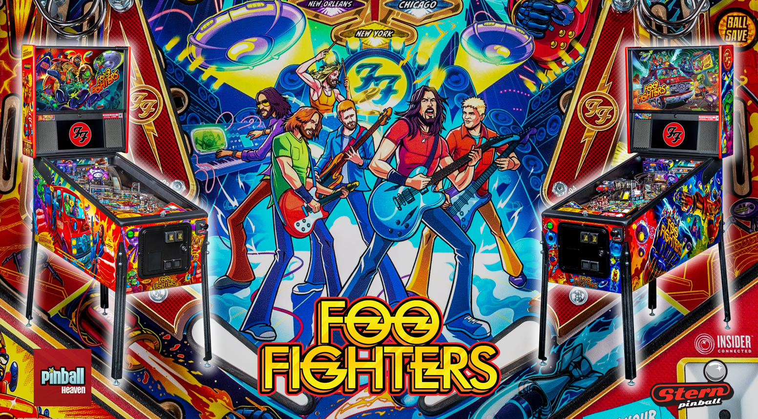Foo Fighters - Stern Pinball